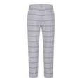 thumbnail image 6 of PuLe Men's Pants Mens Casual Plaid Jogger Pants Fashion Checked Flat Front Slim Fit Stretch Skinny Dress Pants Suit Trousers with Pocket, 6 of 6