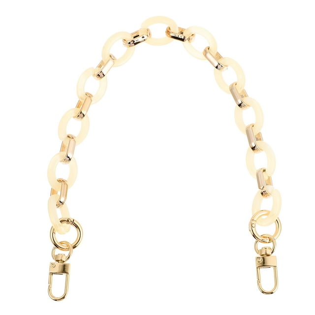 Miangastore Bag Chain Multi-Colored Resin 1Pcs 15X0.7In