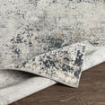 thumbnail image 5 of BoutiqueRugs Higden Contemporary Area Rug - Medium Gray, Gray, Charcoal - 2' x 2'11", 5 of 9