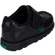 Boys Kickers Children Fragma Strap Shoe in Black