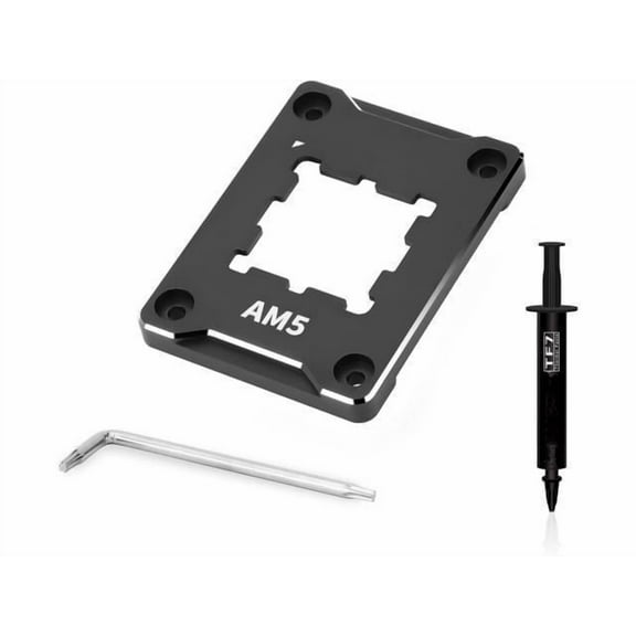 Giizhmy AM5 CPU Holder, Anti-Bending Fixing Frame, Full-fit Fixed Non-Marking Mounter, Anti-Bending Contact Frame for X670, B650 CPU Cooler Standard