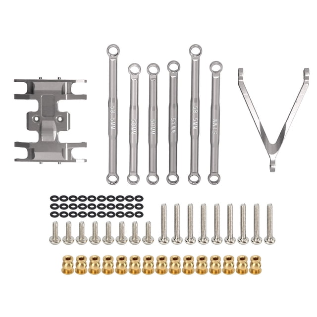 For SCX24 Tie Rod Kit, For SCX24 Pull Rod Kit Small Size 6Pcs Vivid Color 1/24 For SCX24 Color