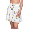 thumbnail image 5 of Butterfly Women's Skater Skirt (AOP), 5 of 6