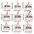 thumbnail image 3 of Resina De Navidad Navidad Familia Diy Bendiciones Escritas A Mano Colgantes De Muñeco De Nieve Regalo Para Amigo O Familia Speravity HA040823-59, 3 of 6