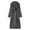 #0185-Gray, variant on Pounoo Mid Long Trench winter Coat for Women Double Breasted Classic Lapel Button Down Windproof Overcoat Fashion Outerwear with Belt Gift