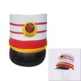 thumbnail image 2 of Musical Band Caps Drum Corps Hat Headwear for Kids Drum Band School Band Shows, 2 of 18