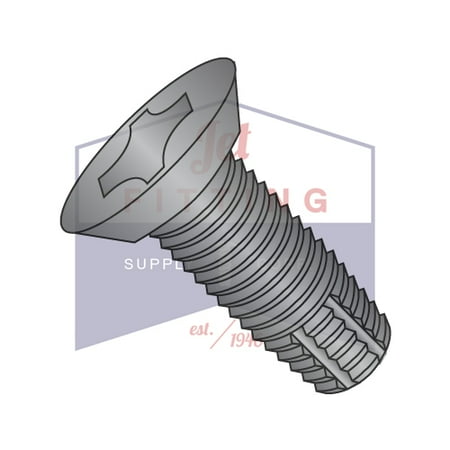 

4-40 x 1/4 Type F Thread Cutting Screws | Phillips | Flat Undercut Head | 18-8 Stainless Steel | Black Oxide (Quantity: 5000)