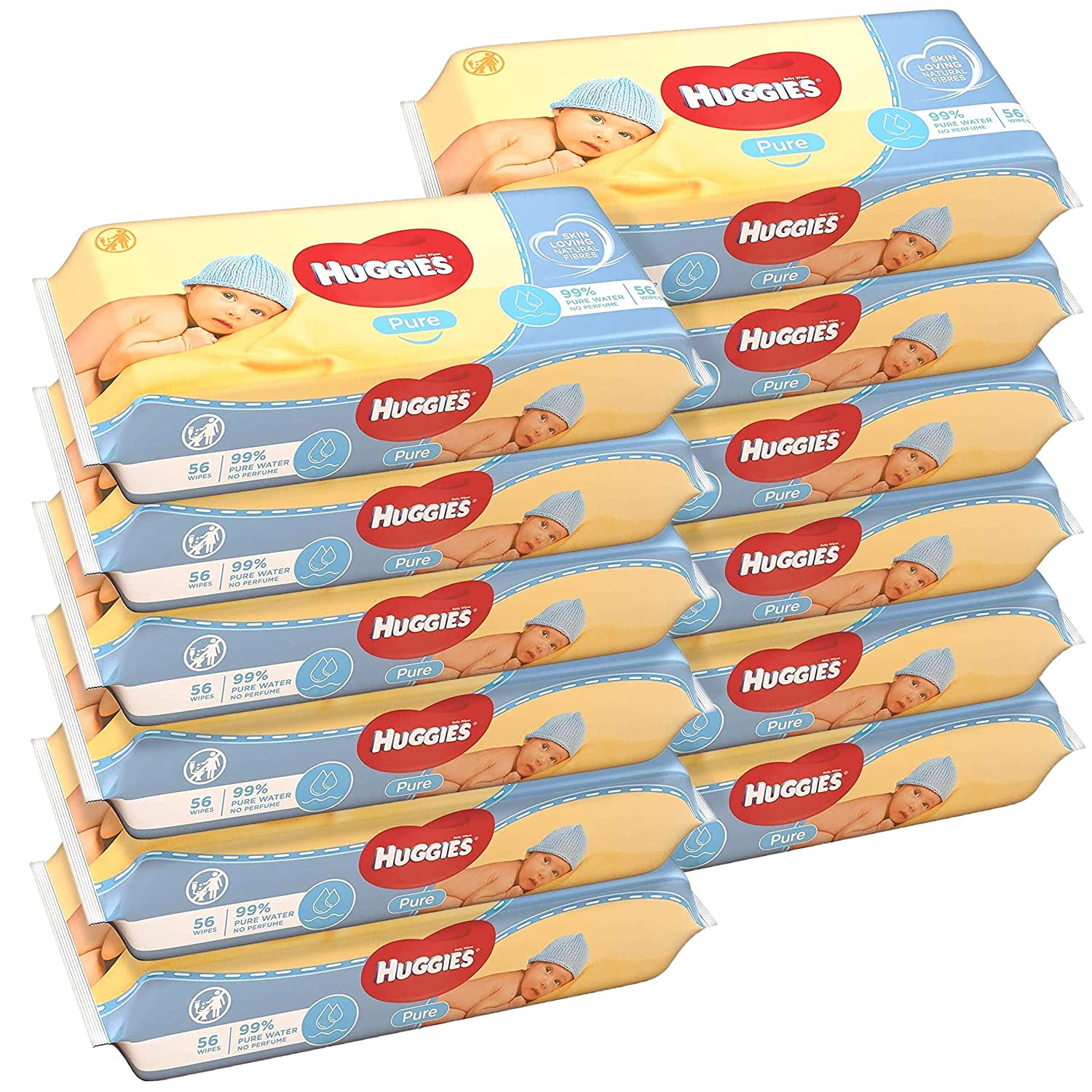 Huggies Baby Wipes Pure Water Fragrance Free Wipes Palestine Ubuy