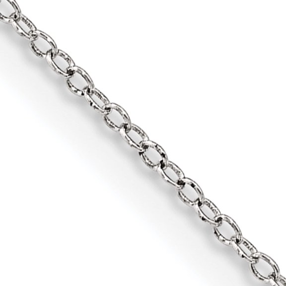 Jewelry by Sweet Pea Sterling Silver 1mm Cable Chain