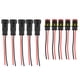 thumbnail image 2 of Conector impermeable, 10 piezas/juego, 2P1.5, conector sellado impermeable, enchufe, cable, confiable y duradero, 2 of 9