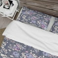 thumbnail image 4 of Designart 'Blue Roses' Floral Duvet Cover Set, 4 of 4