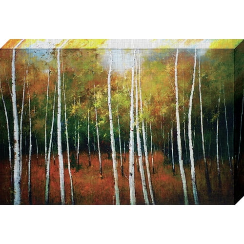 North American Art Forest Spires By Scott Clifton Painting Print On Wrapped Canvas Walmart Inventory Checker Brickseek
