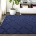 thumbnail image 6 of Garland Rug Quatro Polypropylene Navy Indoor Area Rug, 6' x 9', 6 of 8