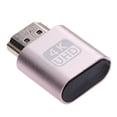 thumbnail image 2 of 4K UHD HDMI-compatible DDC EDID Dummy Plug Headless Ghost Display Emulator (Oro), 2 of 4