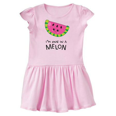 I'm One in a Melon- funny watermelon Toddler Dress