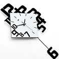 thumbnail image 6 of Modern Swing Metal Quartz Silent Wall Clock Nordic Design Hanging Clock 34*63cm for Living Rooms, Bedrooms, Sitting Rooms, 6 of 12