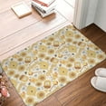 thumbnail image 5 of Bingfone Honey Honeycomb Door Mat 16"X24" Front Entrance Non-Slip Low Profile Washable For Entryway, 5 of 8
