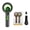 Black and Green, variant on MHXCV Handheld Pet ID Microchip Scanner Animal Tag Reader 134.2kHz RFID EMID FDX-B Device with 1.44 inches / 3.65 cm TFT Screen and 240pcs Storage Capacity White Orange