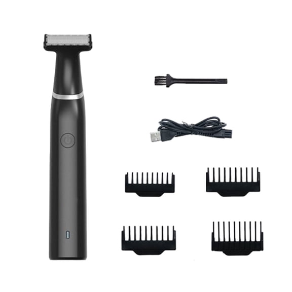 Body Hair Trimmer for Men Electric Groin Hair Trimmer Rechargeable Beard Trimmer