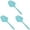 Blue, variant on Cooking Spoon with Holes, Slotted Plastic Skimmer Utensil, Flexible Heat-resistant Kitchen Cookware for Draining Pasta, Vegetables, Stirring, Mixing, Non-Stick Multipurpose Kitchen Tool, 13.4 in, 1Pc