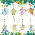 thumbnail image 3 of Llavero Con Pintura Diamantes Imitación 8 Piezas Doble Cara Forma Especial Primavera Hada Animal para Del Fiesta Cumpleaños, 3 of 9