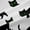 Black White, variant on jejeloiu Kawaii Kitten Black Out Curtains,Cartoon Cute Cats Curtains Pack of 2 (42x63 Each),White Black Bedroom Curtains For Girls Boys,Super Cozy Room Decor