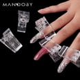 thumbnail image 2 of Pinzas para uñas profesionales, formas de extensión acrílicas para uñas, pinzas para puntas de uñas de construcción rápida, molde de Gel UV para manicura, accesorios para uñas Tan Jianjun unisex, 2 of 2