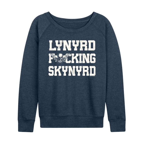 Lynyrd Skynyrd - Lynyrd Fing Skynyrd - Women's French Terry Long Sleeve Pullover