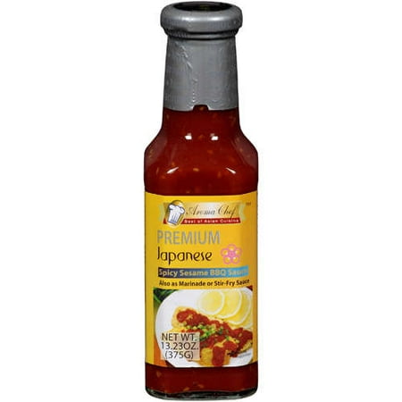 Aroma Chef: Spicy Sesame BBQ Sauce, 13.23 Oz