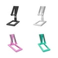 thumbnail image 1 of Phone Holder Retractable Desktop Tablet Bracket Phone Holder Retractable Plastic Non-slip Mobile Stand for Home Office, Black, 1 of 7