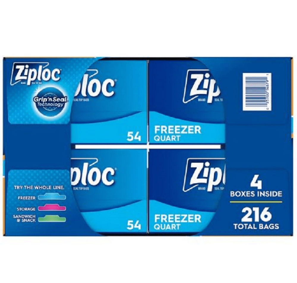 ★連休値下げ★【新品・未開封】LAVA QTTODOWN 2袋 ➕バスケアセット Ziploc Easy Open Tabs Freezer Quart Bags (216 Ct.) - Walmart.com
