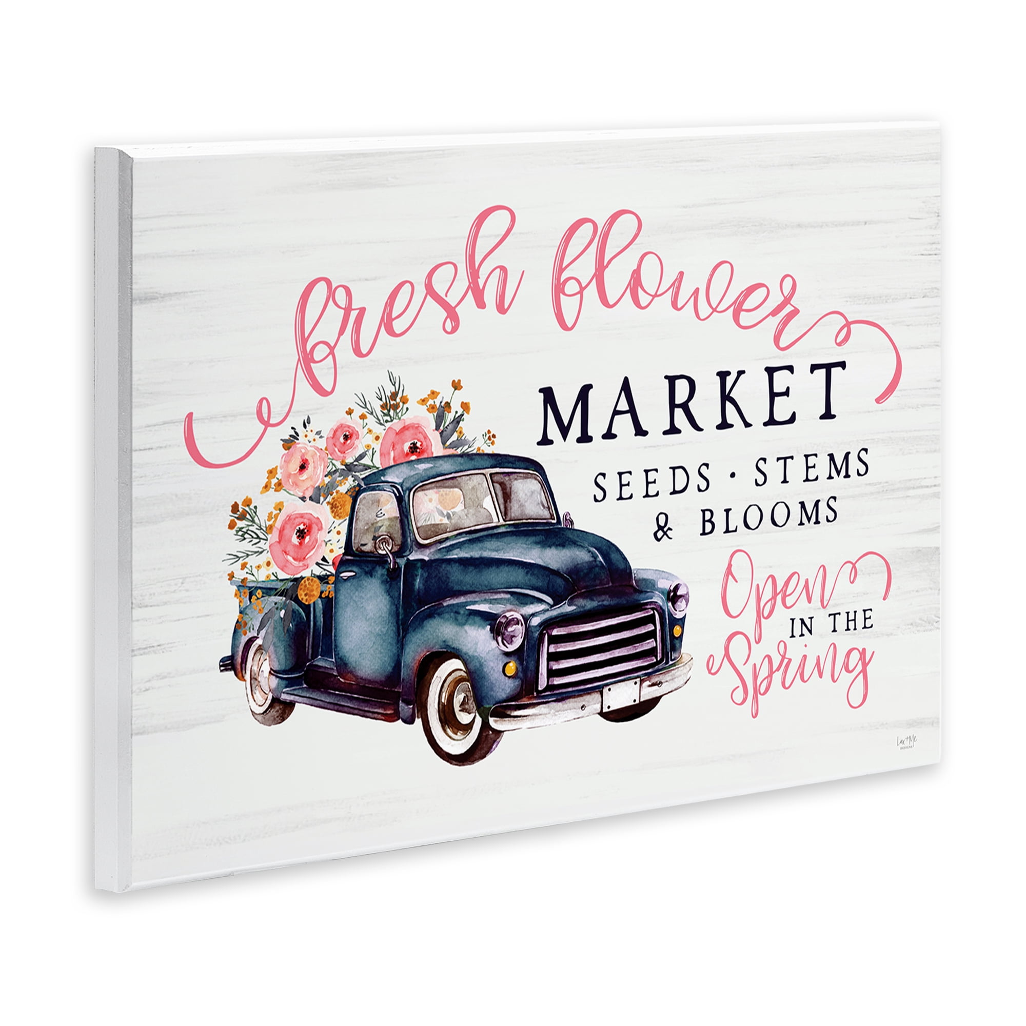 Stupell Industries Antique Spring Market Wall Plaque Art, design by Lux + Me Designs