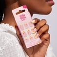 thumbnail image 6 of DIGI by Glamnetic Short Almond Artificial Press-on Nails, Sunny Tips, 24 Pieces, 6 of 12