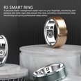 thumbnail image 3 of Smart Ring Health Tracker, Gold Smart Oura Ring, Multifunctional Fitness Tracker Ring, 5g Ultra, 3 of 7