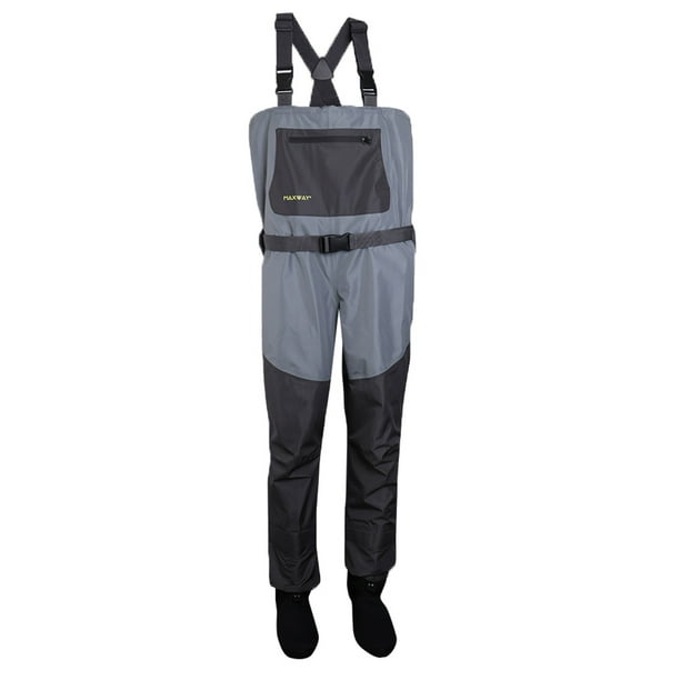 Adults Water Fishing Waders Chest Wader with Stocking Foot for Fly
