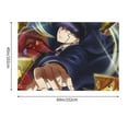 thumbnail image 2 of Magic And Muscles Tapestry, Anime Poster, Backdrop Tapestries, Wall Hanging Decor For Bedroom, Living Room, Dorm, 60x40 Inch, 2 of 9