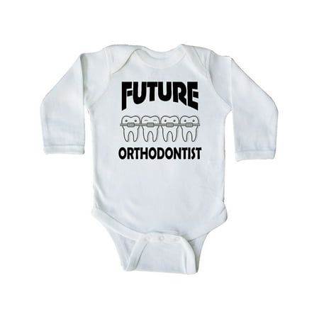 

Inktastic Future Orthodontist Baby Gift Gift Baby Boy or Baby Girl Long Sleeve Bodysuit