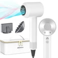 thumbnail image 1 of Secador de pelo (2025), nuevo, warmmama, secador de pelo iónico de alta velocidad para cabello rizado, secador de pelo portátil silencioso con control térmico, difusor y boquilla para viajes en casa,, 1 of 5