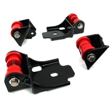 Dodge Ram Traction Bars - Pro Comp 75006B Traction Bar Mount Kit for Dodge Ram 1500 06-08