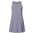 thumbnail image 7 of Lenpel Womens Summer Tank Dresses Trendy Striped Crew Neck Sleeveless Mini Dresses with Pockets Casual Loose Sundresses, 7 of 7