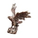 thumbnail image 2 of Figura de águila de latón, accesorio para mascotas de té, adorno coleccionable, figuras en miniatura, antigüedades para estanterías de salón de té y a, 2 of 9