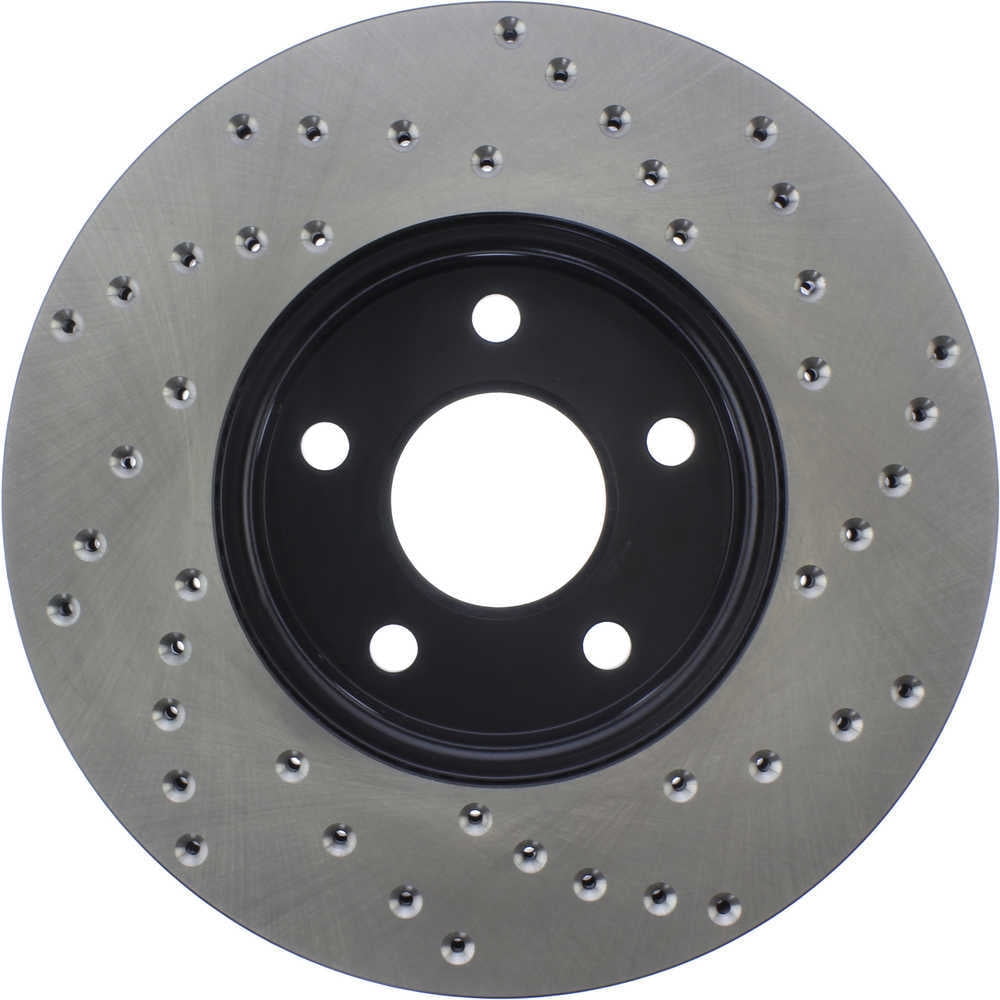 StopTech Drilled Sport Brake Rotor - 128.61100R Fits select: 2012-2018 FORD FOCUS, 2013-2014 FORD C-MAX PREMIUM
