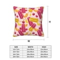 thumbnail image 2 of Throw Pillow Covers, cute Popsicle Soft Square Pillow Cases with Invisible Zipper for Couch Bed Sofa, Farmhouse Fall Home Decor 16"x16", 2 of 7