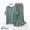 Mint Green, variant on Wensltd Summer Women's Loose Pajamas Set Soft Short Sleeve Top and Long Pants Lightweight Sleepwear Sets