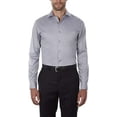 thumbnail image 2 of Mens Van Heusen Flex Collar Regular Fit Stretch Dress Shirt Gray Mist, 2 of 5