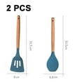 thumbnail image 2 of Juego de utensilios de cocina de 2 piezas, utensilios de cocina de silicona para utensilios de cocina antiadherentes, herramientas de cocina, 2 of 5