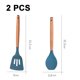 thumbnail image 2 of Juego de utensilios de cocina de 2 piezas, utensilios de cocina de silicona para utensilios de cocina antiadherentes, herramientas de cocina, 2 of 5