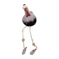 thumbnail image 1 of Estatua Creativa Pollo Ojos Grandes Suministros Jardín Pies Largos Artesanal para Patio Interior Y Exterior, 1 of 9