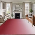 thumbnail image 2 of Area Rug 60×96in, Red White Ombre Art Floor Carpet Living Room Rug, Color Gradient Non-Slip Welcome Mat Indoor Rugs for Bedroom Dining Room, 2 of 9