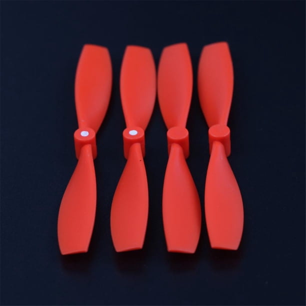 Hélices de repuesto de 4 piezas para accesorios de s CCW CW Parts - Rojo naranja yotijar Hélice para MITU Drone